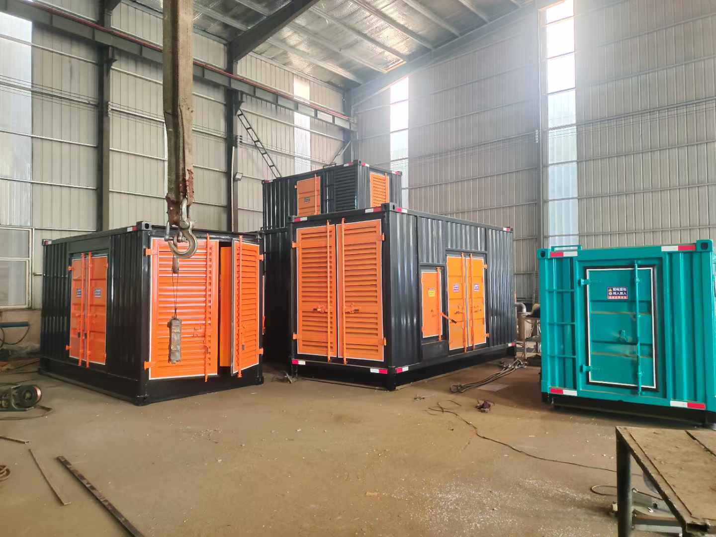 港南500kw柴油发电机组可以带动多少功率设备？